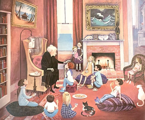 Illustrations from Miss Rumphius by Barbara Cooney