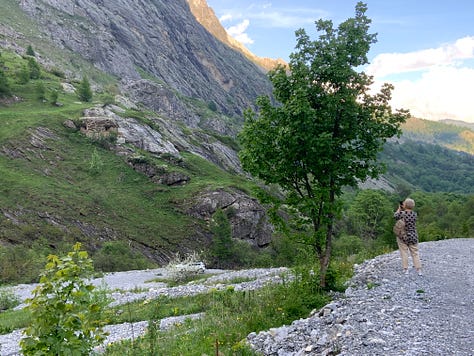 Outdoors and Hiking near Stroppia waterfalls, Piedmont, Italy