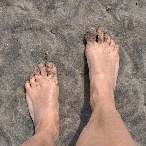 Bare Feet,Beach