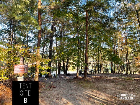 Morganton Point Tent Sites & Facilities