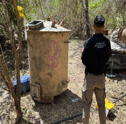 Sinaloa drug lab