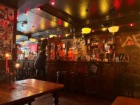 Photos in and outside of Cassidys, Westmoreland Street