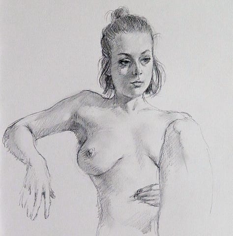 harry holland life drawings 