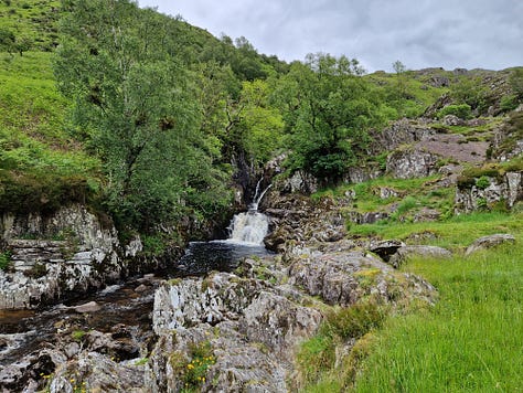 Various images of Swindale valley in Cumbria