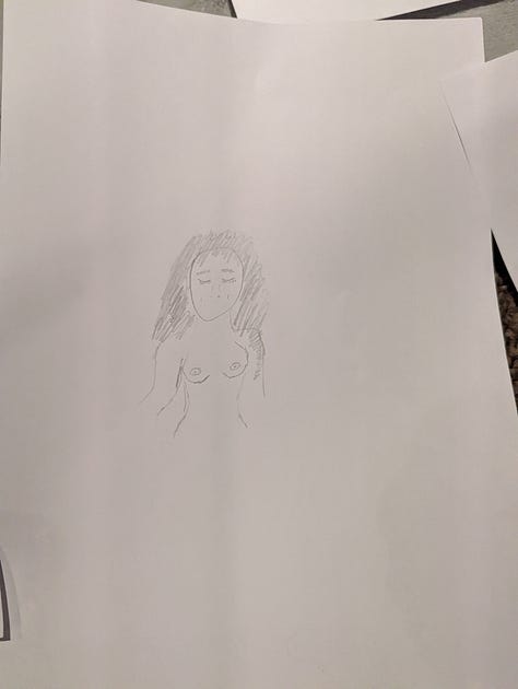 stag party life drawing