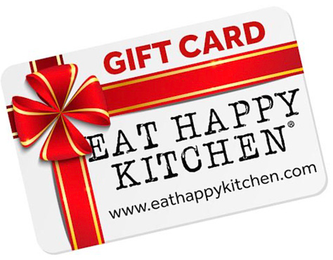 Eat Happy Kitchen Holiday Bundles with Christmas Gnomes, Spice Variety Three Pack, Gift Card Graphic