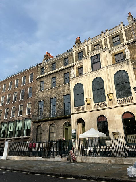 Lincoln's Inn Fields and the whimsical Sir John Soane's Museum