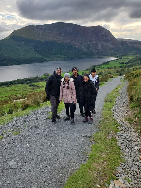 guided walk snowdon north wales