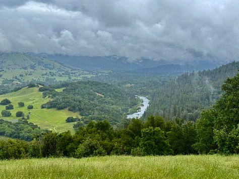 Rainy day hike
