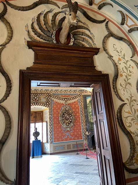 Real Castle of Sarre, Aosta Valley, Italy, hunting lodge of Savoy