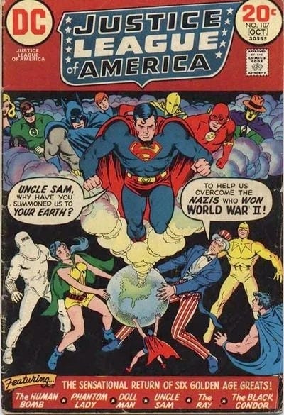 Couvertures Justice League of America