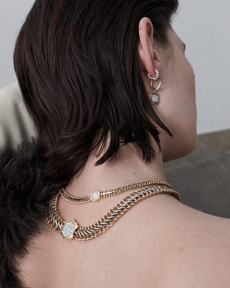 Jewels from the Medusa collection by Lucy Delius