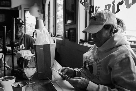 Tyler Knott Gregson fuji journal photos for April