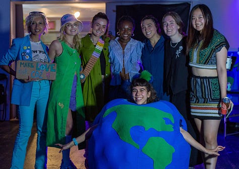 Reclypt's Circular Fashion Playground during Climate Week last year!