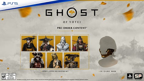 Ghost of Yotei editions