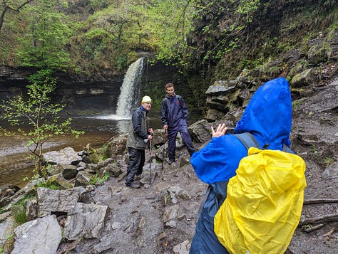 waterfall walk brecon beacons