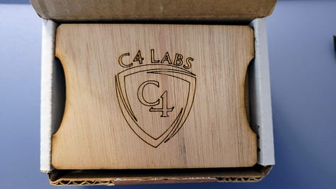 Unboxing the C4 Labs case