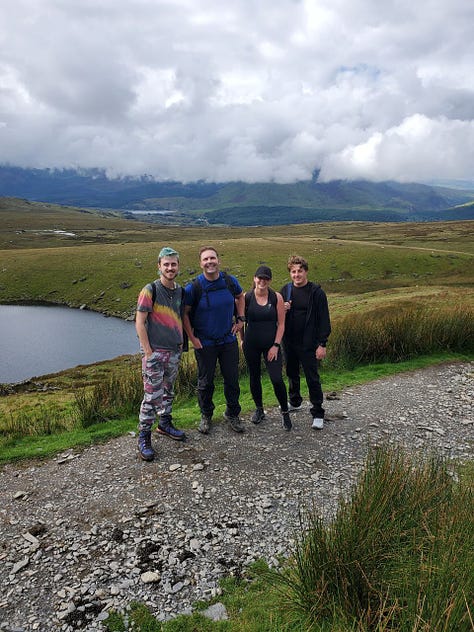 guided walk to the summit of Snowdon, Ranger path