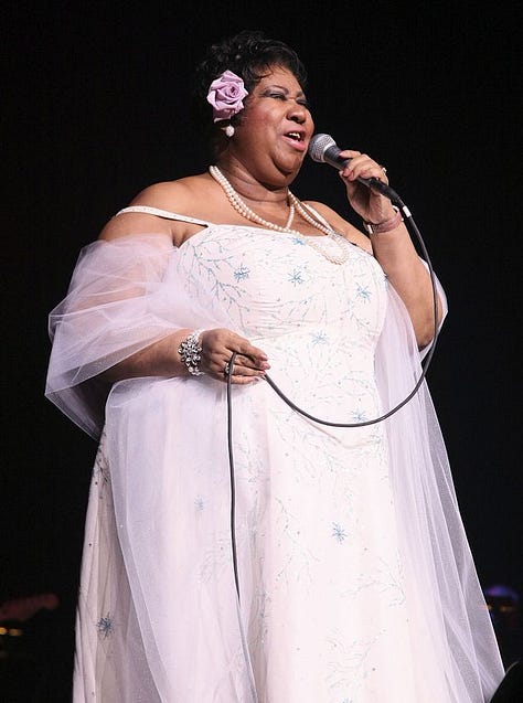Aretha Franklin, Lizzo, "Mama" Cass Elliot