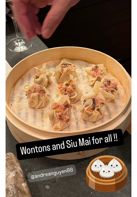 wontons and siu mai for all