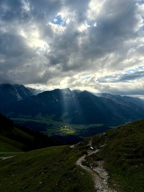 Various mountain photography in autumn