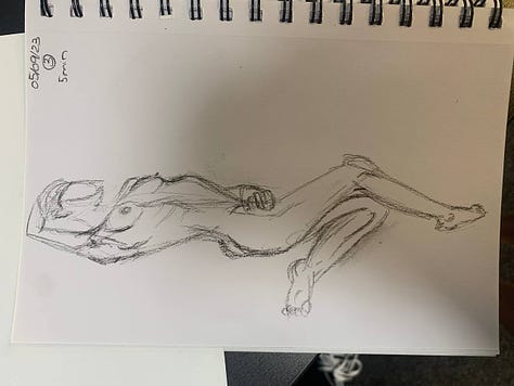 female nude life drawing cardiff