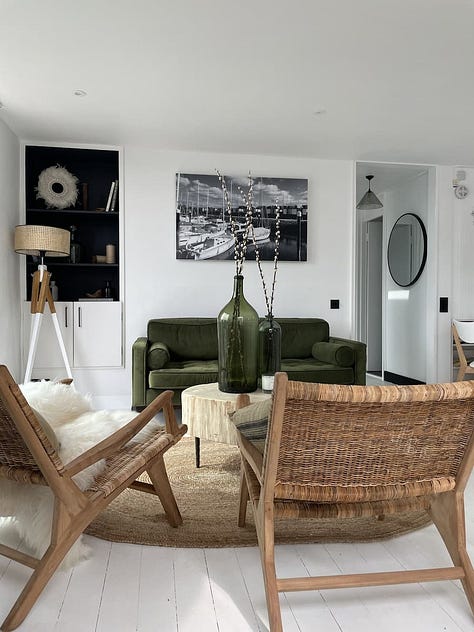 Clean contemporary Scandi-coastal interiors