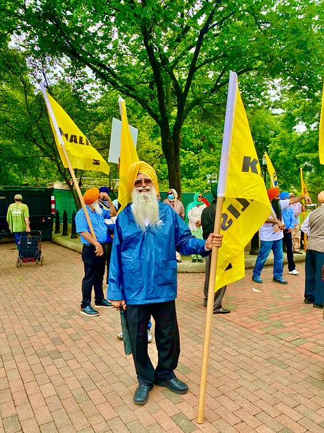 Protests against India's Prime Minister