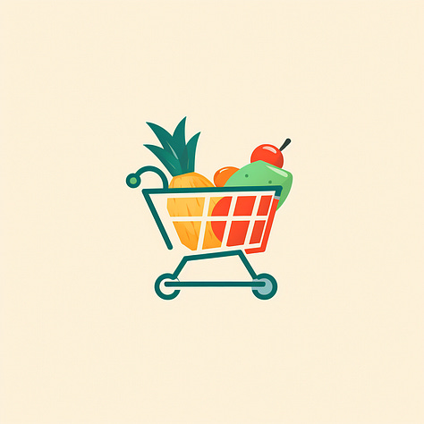 Bank / supermarket / car mechanic minimal line logo prompts