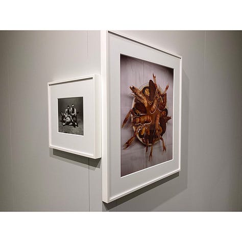 Photographs of Irving Penn exhibition at Pace Gallery