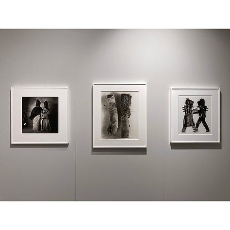 Photographs of Irving Penn exhibition at Pace Gallery