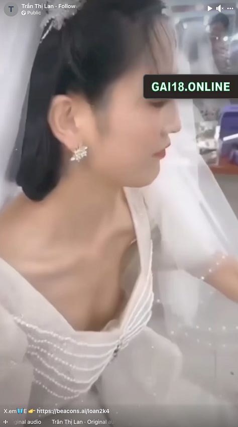 nipples found on facebook reels