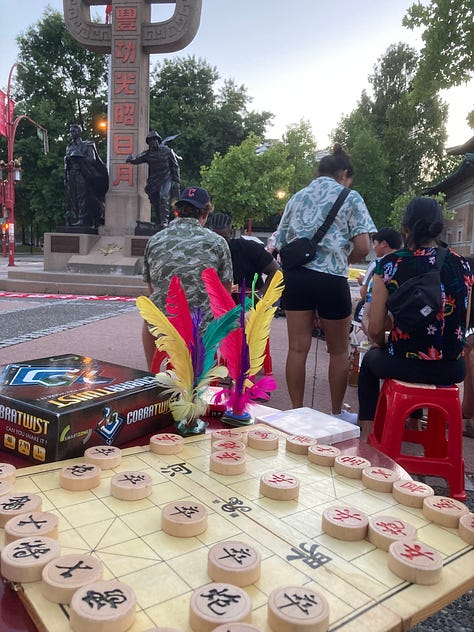 Images from Chess Time in Chinatown