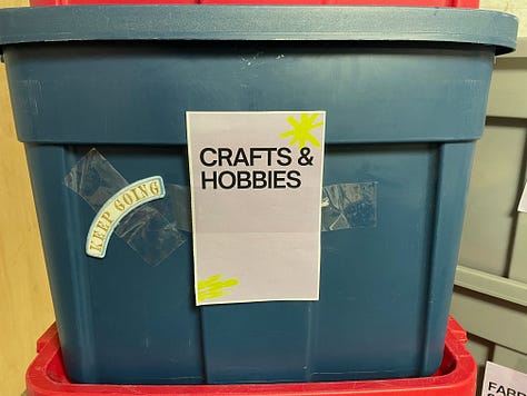 Empty tables, tubs filled with leftover materials, canvases tagged for donation to the high school art program, and 37 votes to keep going and hold the swap again.