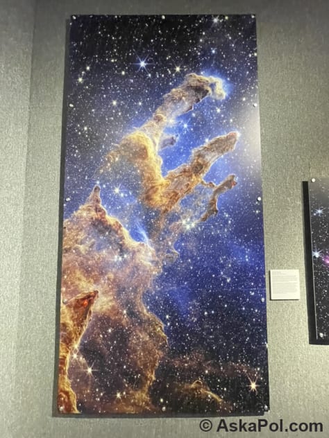 Original images captured by the James Webb Space Telescope. 