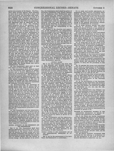 May-Johnson #1 from Congressional Record - Senate of October 3rd, 1945 