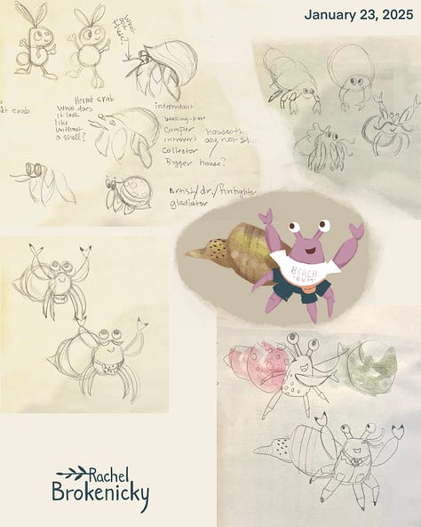 Animal characters by Rachel Brokenicky, Yumiko Kitazono, and Katie Stack