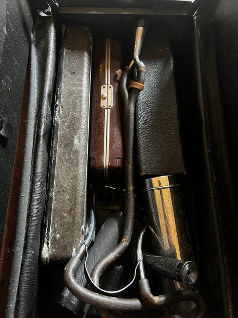 Civil War Doctor Tools and Bag