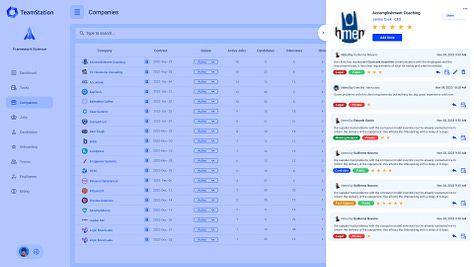 Nearshore IT Staff Augmentation Automation System images 