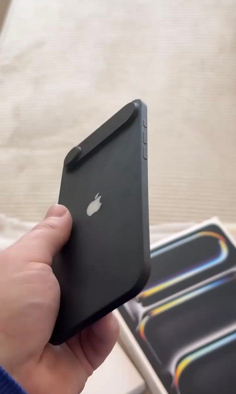 iPhone 17 Air design dummy units