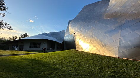 Frank Gehry at Fisher Concert Hall