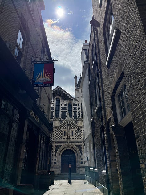 St Bartholomew the Great and Barbican Centre
