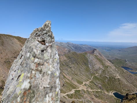 Walking snowdon ranger path