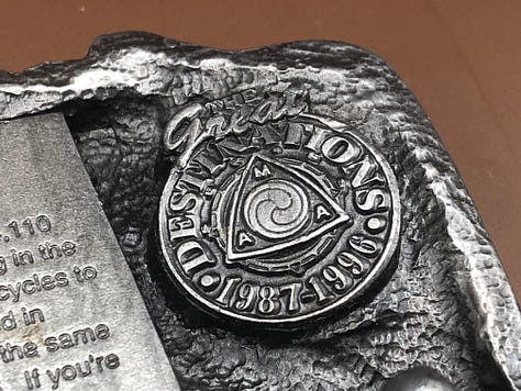 Pikes Peak Limited Edition Motorcycle Belt Buckle
