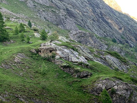 Outdoors and Hiking near Stroppia waterfalls, Piedmont, Italy