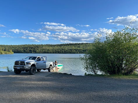 70 mile house - Lac La Hache 