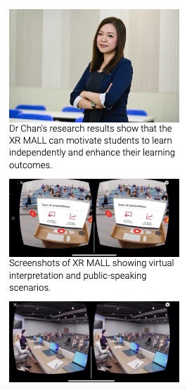 HK's First Free-of-Charge, One-Stop Extended Reality Mobile App Empowering Students to Master Interpretation and Public Speaking with No Time and Space Constraints