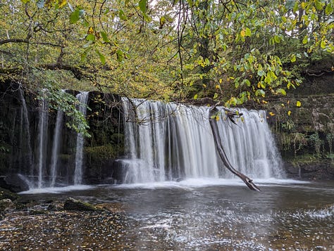 guided walk of the six waterfalls in the Brecon Beacons with Wales Outdoors