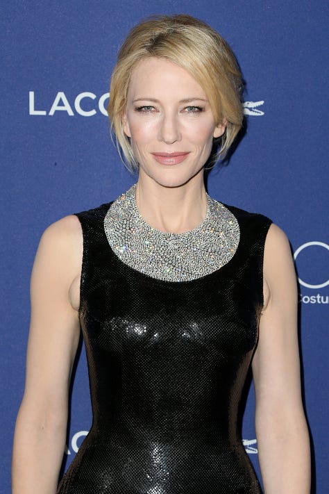 Cate Blanchett high jewellery red carpet appearances 