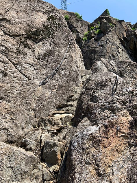Climb The Ferrata of the Crag of Montestrutto